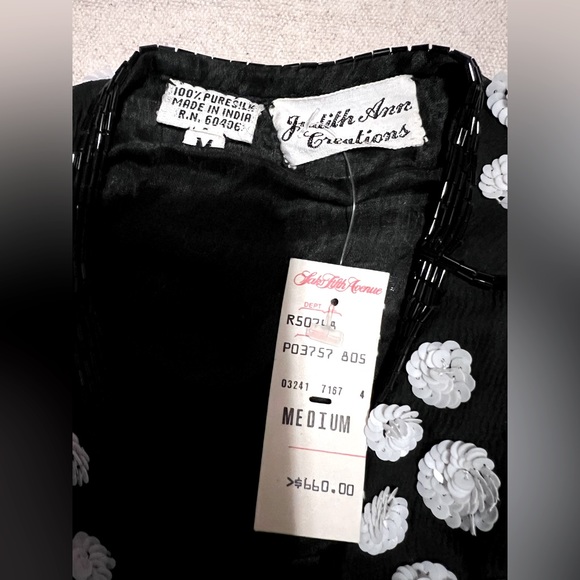 Vintage Judith Ann Creations Sequin Skirt Suit - Picture 10 of 12